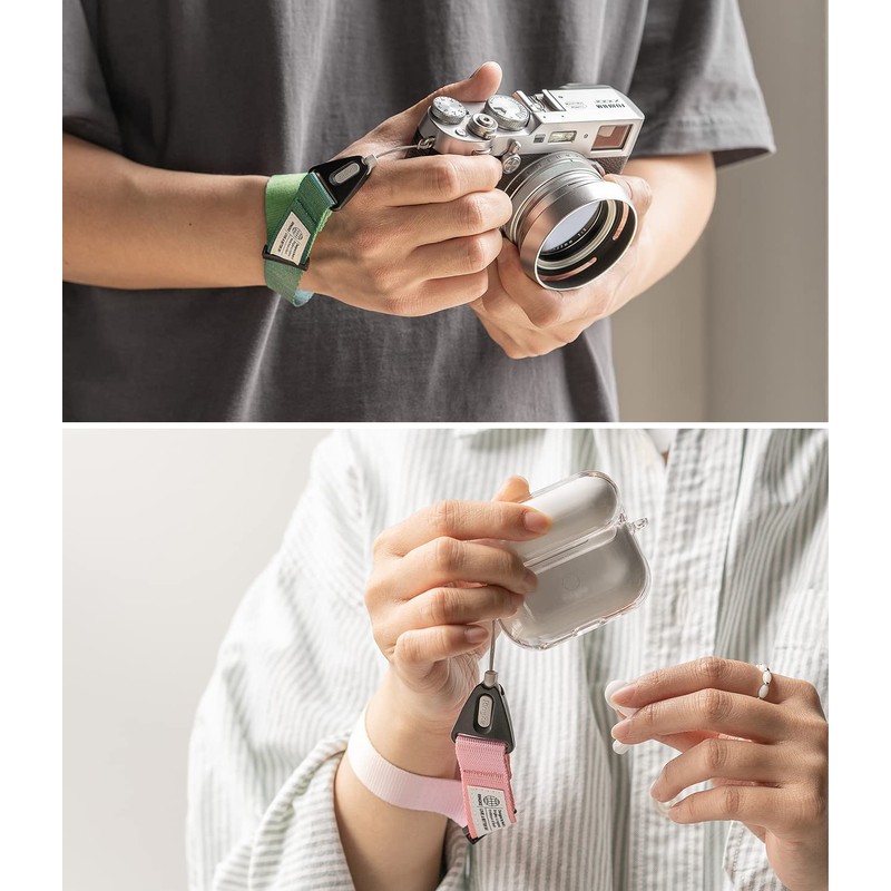 Ringke Hand Strap, Correa de Mano Ajustable y Duradera para