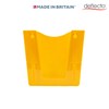 Deflecto Yellow Portrait A4 Wall Mounted Document Holder with Antimicrobial