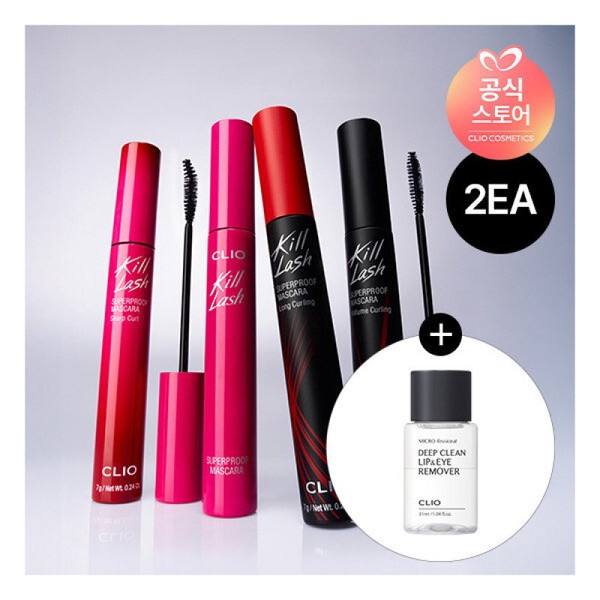 NEW/2EA Kill Lash Superproof Mascara Free Microfessional Deep Clean Lip