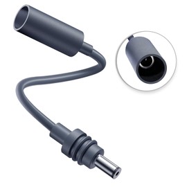 for Starlink Mini DC Extension Cable 20CM, Waterproof Power Converter Adapter, Female to Male Plug, Replacement Accessories,Compatible with Starlink Mini Pipe Adapter & Original Power Cable