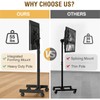 AX WABER Mobile TV Floor Stand for 19-50 inch LCD