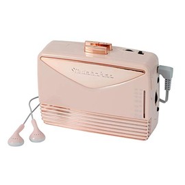 Studebaker Walkabout Walkman Personal Stereo Cassette Player with AM/FM Radio (Rose Gold)