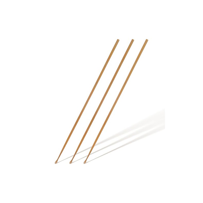 3PCS Handcrafted Coal Bamboo Ear Spoon, Ear Wax Removal Tool