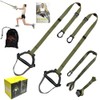 Bodyweight Resistance Training Straps, Complete Home Gym Fitness Trainer kit