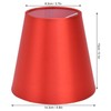 6PCS E14 Lamp Shade Fabric Lampshade Table Lamp Ceiling Lamp