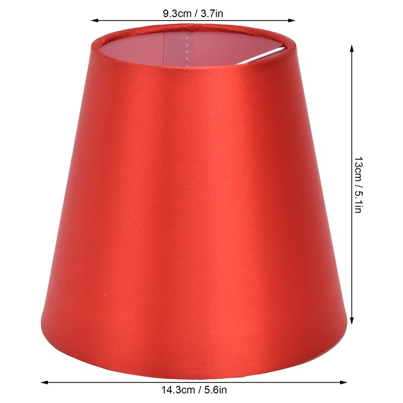 6PCS E14 Lamp Shade Fabric Lampshade Table Lamp Ceiling Lamp