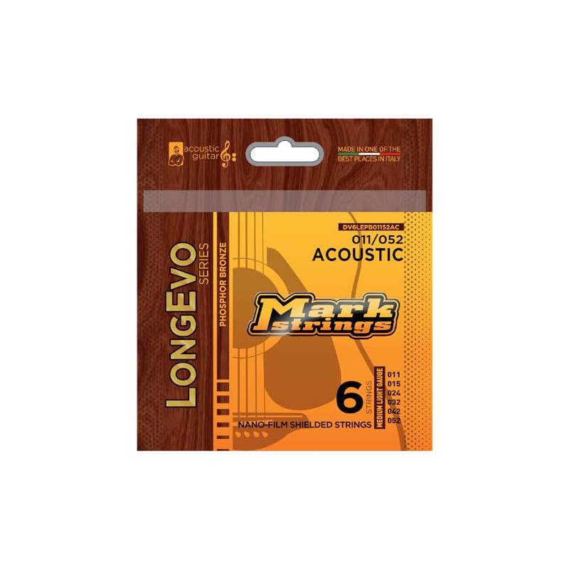 DV MARK DEVE MARK Mark Strings Acoustic Guitar Strings DVM-S/6LEPB01152