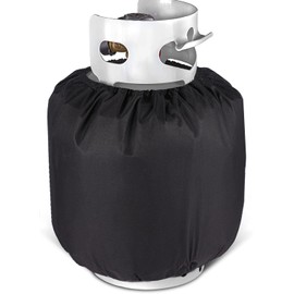 Kovshuiwe 5 kg Cover for Gas Bottle, Gas Bottle Cover, Gas Bottle Cover, 600D Oxford Fabric, Waterproof, Windproof, UV-Resistant, Heater Cover Diameter 32 x 27 cm