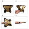 BeautyLeader 100pcs Nail Form Pro Butterfly Square Tips Nail Forms