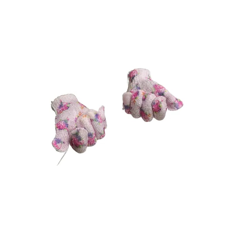 10 Par Guantes De Baño Exfoliantes Avon Flores