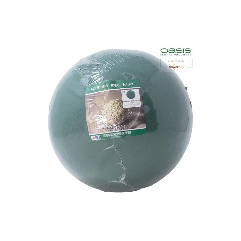 Flowerbox Oasis Ideal Foam Ball Diameter 20 cm