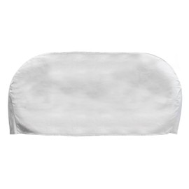 MAKERZ 207 Double-Axle RV Tire Cover for RV, Travel Trailer, Camper, Motorhome, Class A, Class C, 5th Wheel - Fits 27" Tire Diameters, White