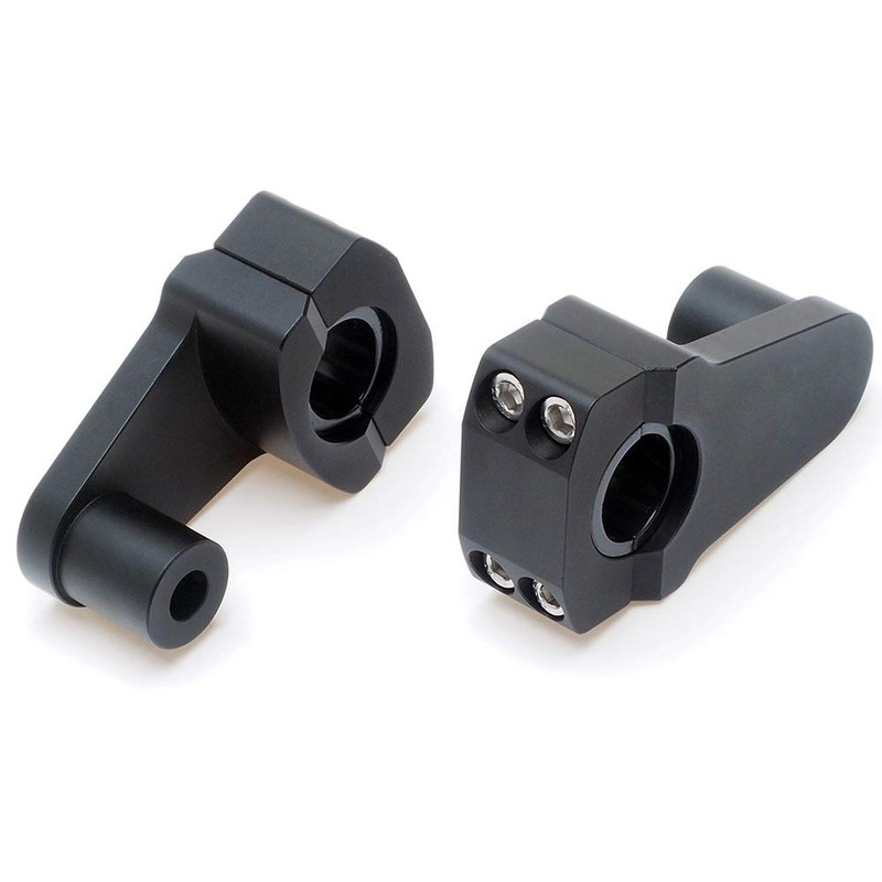 APE RACING Pivoting Handlebar Risers – 2'' Height Rise CNC
