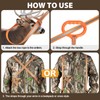 Hunthor Deer Drag Harness with Wider High Strength Handle, 1100lbs
