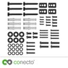 conecto Vesa Screws Set, 64 Pieces, Ideal for TV Mounting,