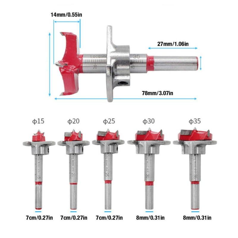 Carbide Fitted Milling Cutter Set Positioning Drill Set for Cemented