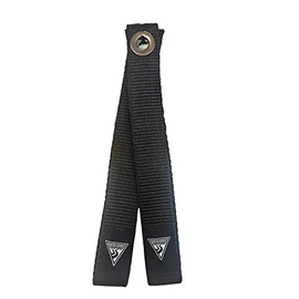 Seattle Sports Sherpak Hood Loop Tie Down Anchor Straps for Mounting Kayak and Canoe on Car Roof Top (Black)