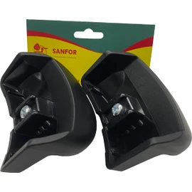 Sanfor - Handle for Magefesa STAR pot | Pack of 2 | Pot Handle | Universal Replacement Handle | 85x25mm Grip | Spare Parts Magefesa STAR pot manufactured until 2012 /Includes screws