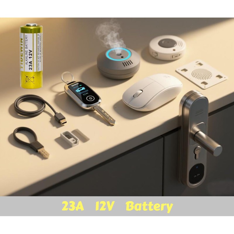 12V 23A Alkaline Battery 5 Pack - Long Lasting Power