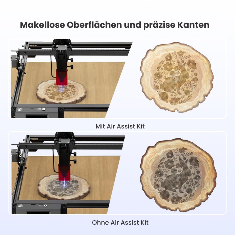 LONGER Air Support Pump for Laser Cutters - Efficient Smoke