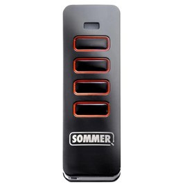 1 x Sommer Pearl 4018 4018V000 Remote Control Garage Door Remote Control 868.8 MHz and 868.95 MHz Range Approx. 60-150 m (Depending on Environment)