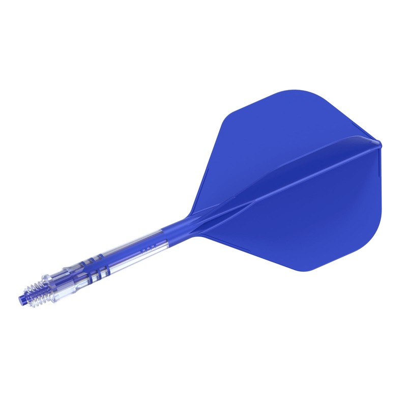 CUESOUL Rust T19 Carbon Integrated Dart Wave and Flight, Large