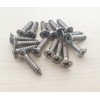 Hyever Stainless Steel L Brackets Fastener Corner Braces with Screws