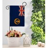 Americana Home & Garden Australia South Burlap Garden House Flag