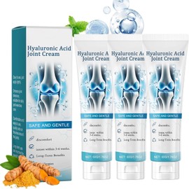 Veloflex Ointment for Joints, 2026 Advanced Hyaluronic Acid Joint Cream, Veloflex Ointment, Natural Ingredients, for Back, Neck, Hands, Knees, Anti-Ageing & Firming (Pack of 3)