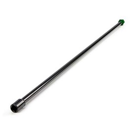 Steelman 12 MM Square Head Spare Tire Tool for Accessing Cradle-Mounted Spares, GM and Dodge, 30 Inches Long for Deep Pulleys, Powder-Coated Steel