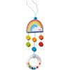 HABA 304302 Dangling figure Rainbow- Playfully promotes motor skills, for