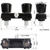 RV Shower Faucet with Handheld Shower Head and Hose Diverter