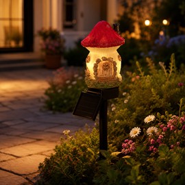 Solar Owl Garden Light for Outdoor Decor – LED Animal Statue Lamp for Patio, Yard, Pathway & Lawn