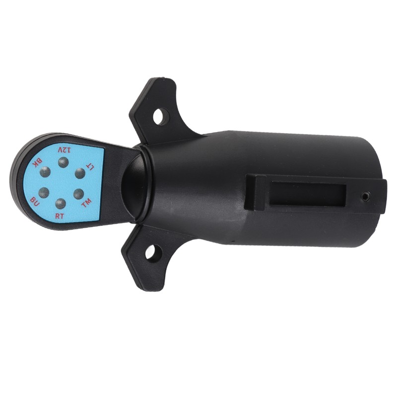 7 Pin RV Blade Trailer Wiring Circuit Tester 6 LED