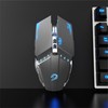 TENMOS T12 Wireless Gaming Mouse Rechargeable, 2.4G Silent Optical Wireless