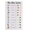 Checklist Board, Stick-On Task List, Reusable Memo Board for Children,