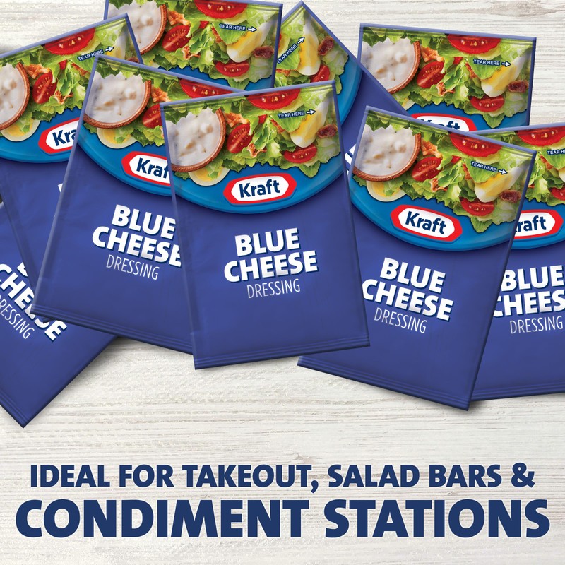 Kraft Blue Cheese Salad Dressing Single Serve Packet (1.5 oz