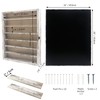 FramePro Shadow Box Frame Display Case 16x20 with Removable Shelves,