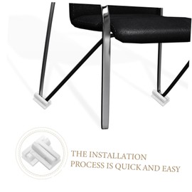 OSALADI Non-Skid Mats for Chairs 50pcs Chair Leg Protectors Floor Protector Furniture Pad Rectangle