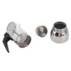 Glass Moka Pot Stainless Steel Heat Resistant Portable Classic Italian