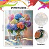 NEWENMO Paint by Numbers Kit for Adults, Hydrangea Paint by