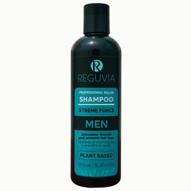 Shampoo Profesional Xtreme Force Men para Hombres 500 ml | Fortalece y Estimula el Crecimiento del Cabello | Con Romero, Ruda y Espinosilla | Sin Parabenos ni Fosfatos