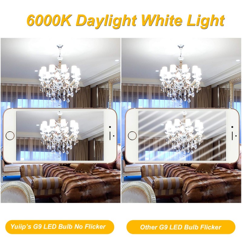 G9 LED Light Bulb 7W Dimmable 50W 60W Halogen Bulbs