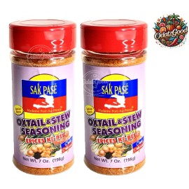 Sak Pase Oxtail Seasoning | Bold Haitian Flavor | 7 oz (198g) - 2 Pack