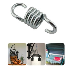 zalati Hammock Spring Hardened Galvanized Steel Extension Heavy Duty Springs for Swing Chairs Sandbag Hanging - Load Capacity 650 kg/1433.0lb