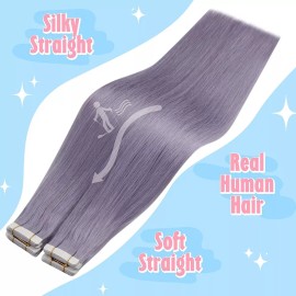 sunny hair Extensiones Cabello Natural Púrpura 14in 50gr