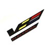 3Pcs V-Blackwing Emblems V-Series Black Out Blackwing Badge V Logo