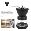 Manual Coffee Bean Grinder Portable Stainless Steel Silicone Easy to