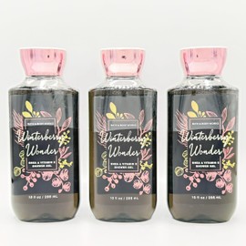 Winterberry Wonder 3-Piece Bath and Body Bundle | Set of Three Shower Gels, 10oz Each