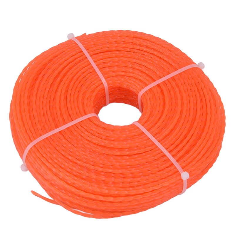 Nylon Trimmer Cord 2.7mm 100m Twist Shape String Trimmer Line